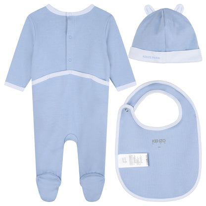 Jumpsuit Bib &amp; Hat Set Kenzo