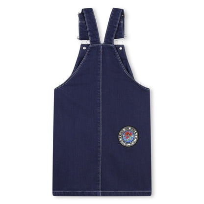 Embroidered Dungaree Dress Kenzo