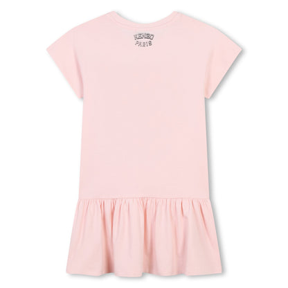 Tiger Print Dress in Pink Kenzo