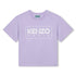 Kids Jersey Tee with "Paris" Print Kenzo