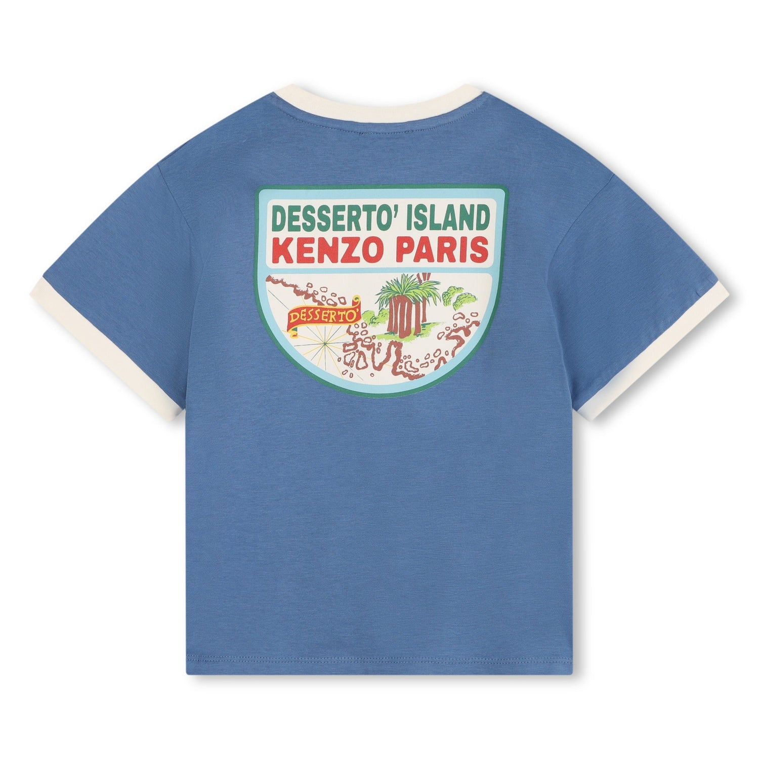Contrast Collar Tee Kenzo