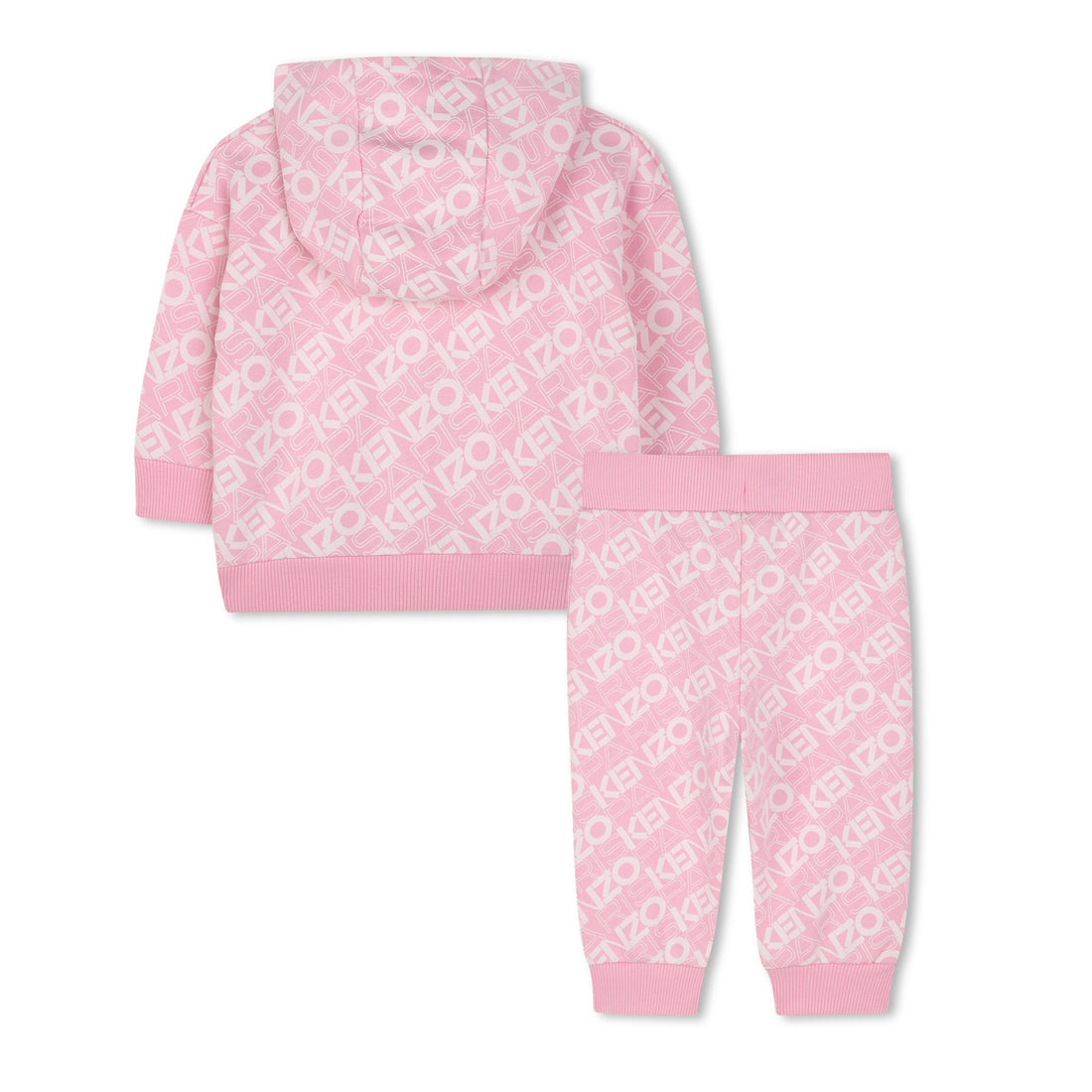 Baby Hooded Cardigan &amp; Trousers Set Kenzo