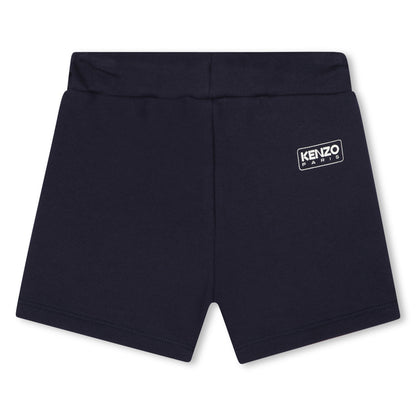 Cotton Bermuda Shorts with Drawstring Waist Kenzo