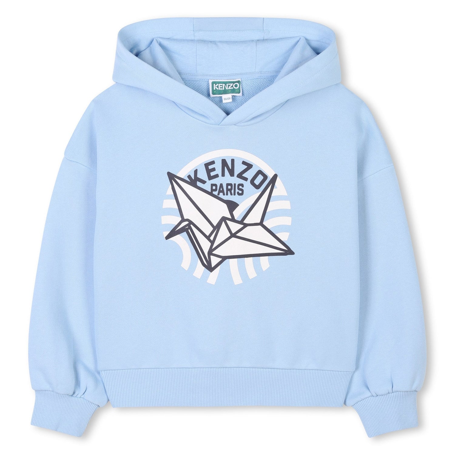 Kids Hooded Sweatshirt with Signature Detailing Kenzo