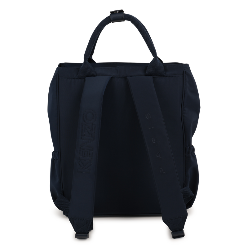 Qulited Panel Changing Bag Navy Blue Kenzo