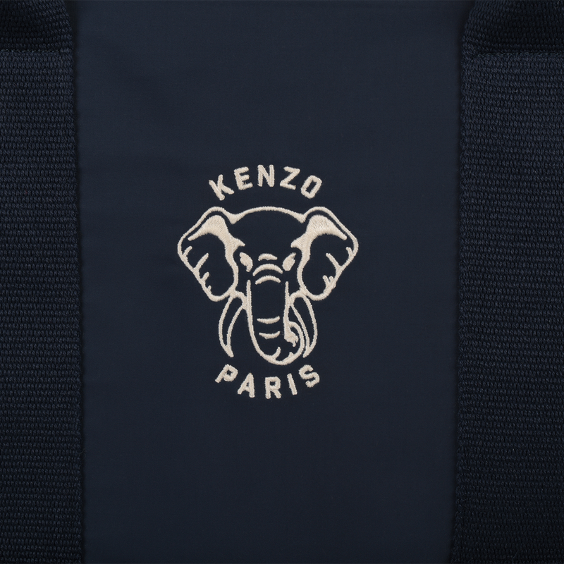 Qulited Panel Changing Bag Navy Blue Kenzo
