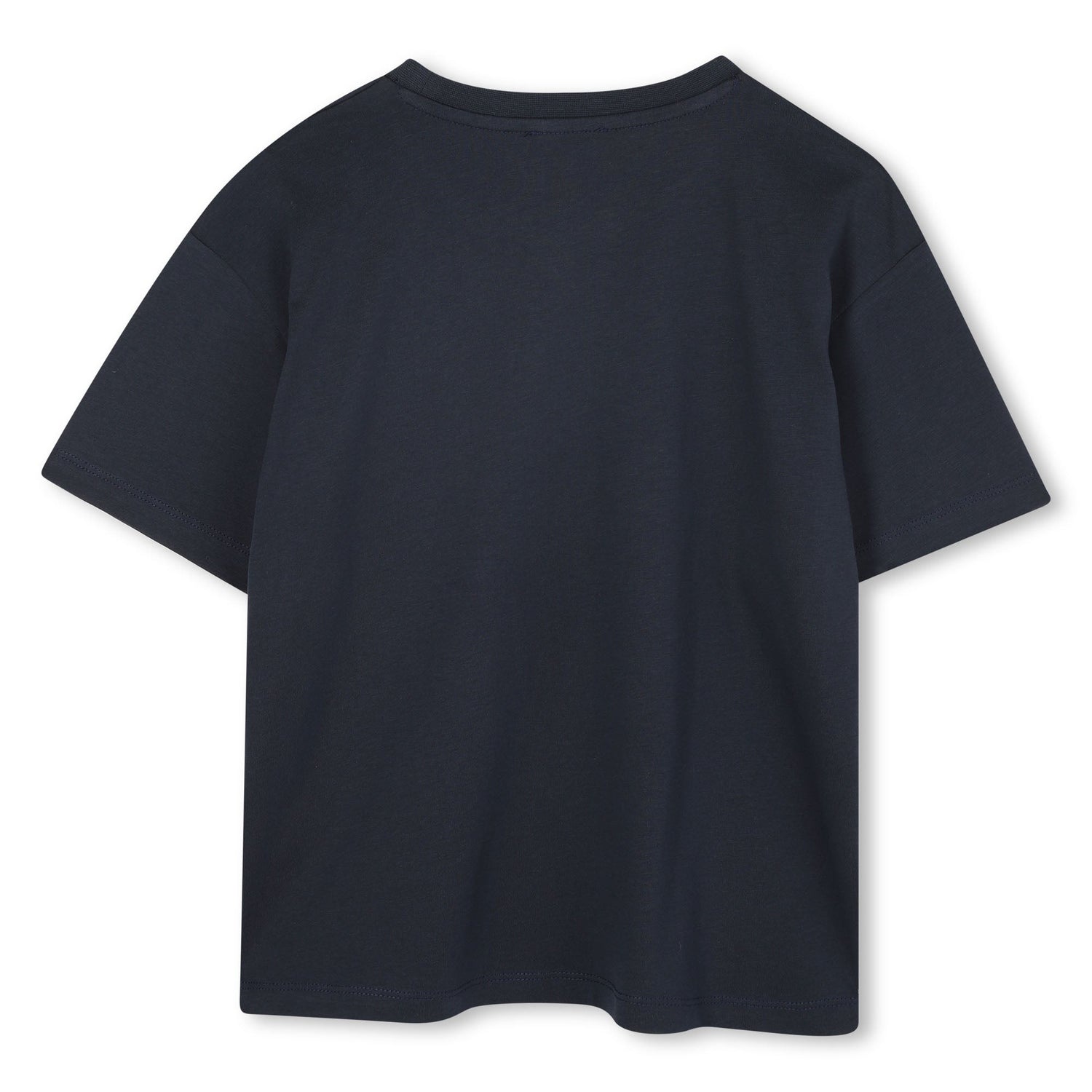 Kids organic cotton t-shirt with roaring tiger logo print Kenzo