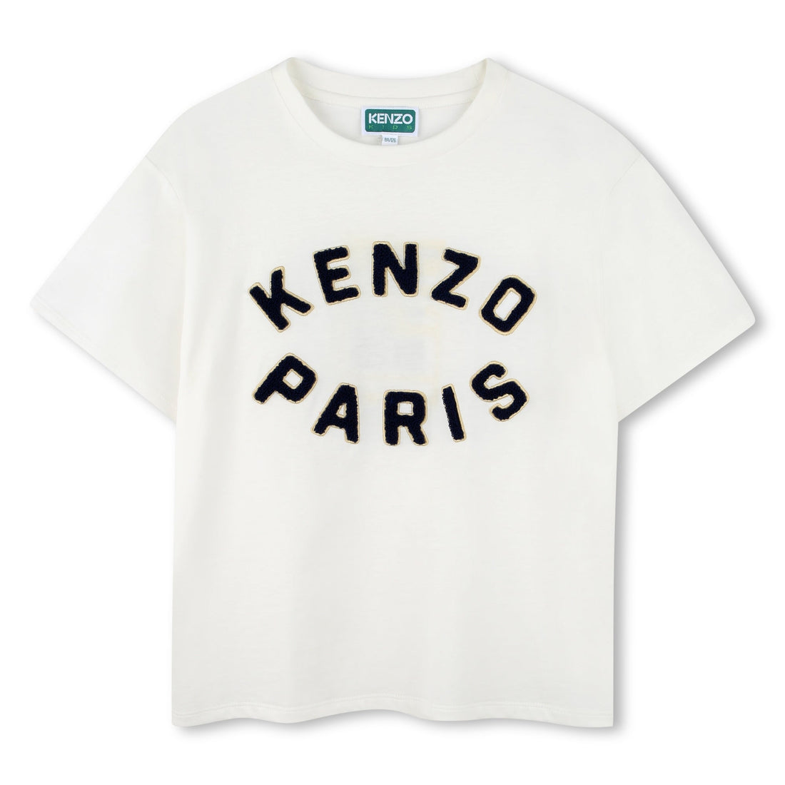 Short Sleeve Logo T-Shirt, White Kenzo