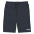 Kids navy cotton Bermuda shorts with drawstring waist and logo print Kenzo