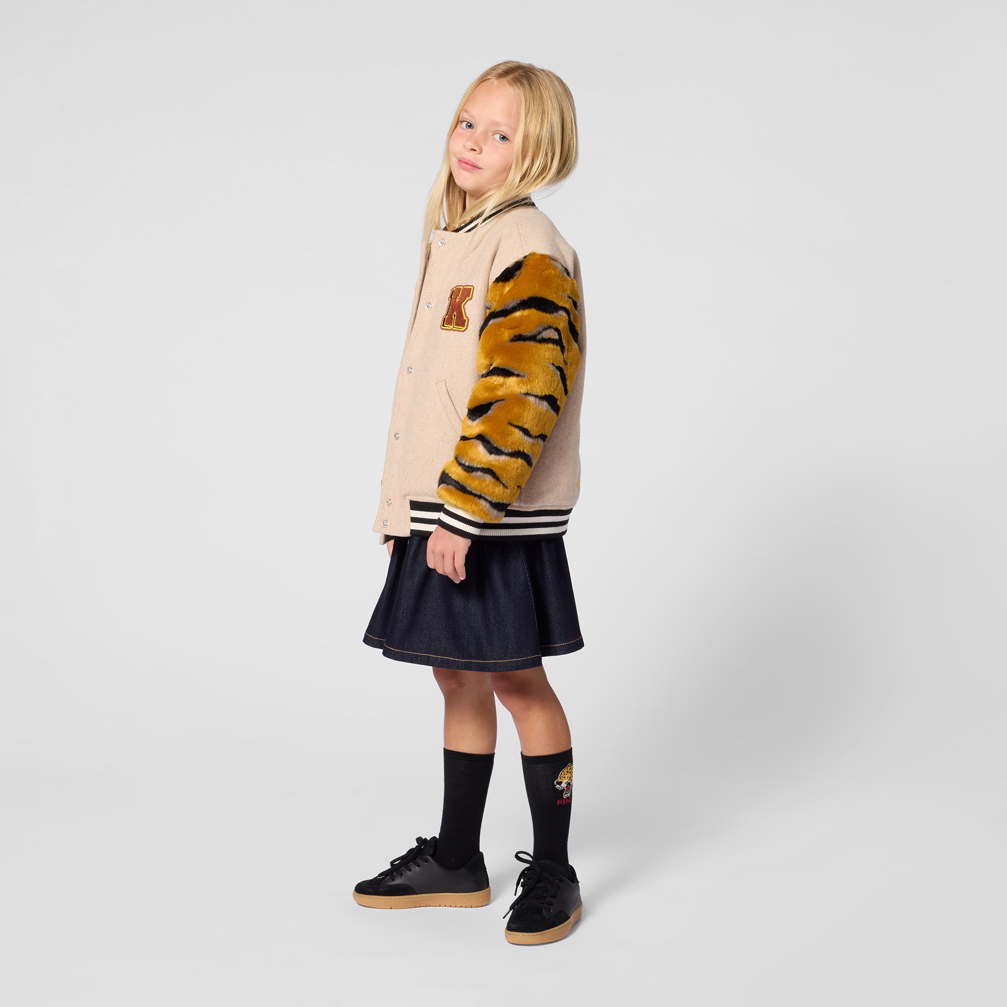 KENZO KIDS Denim Skirt (K61965)