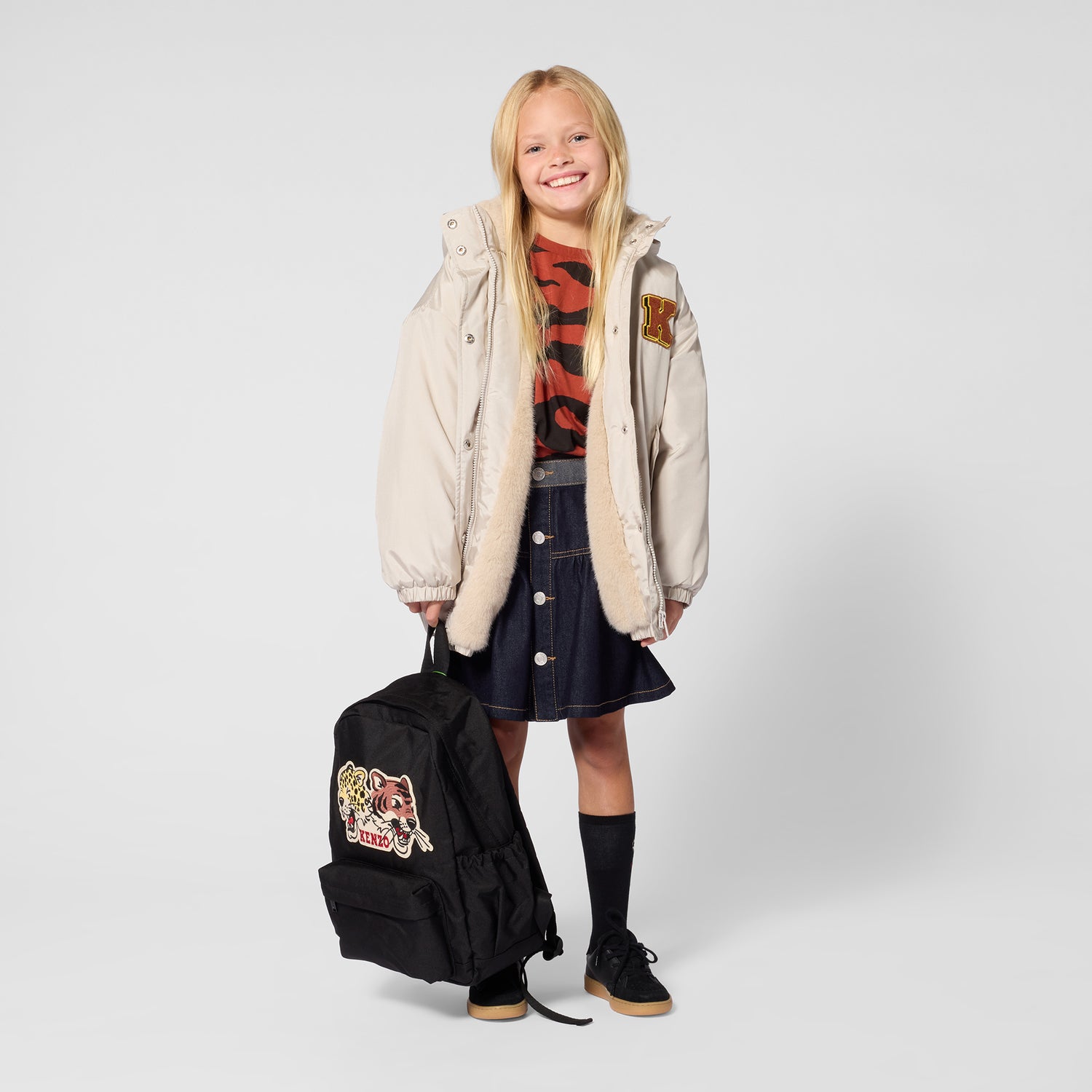 KENZO KIDS Denim Skirt (K61965)