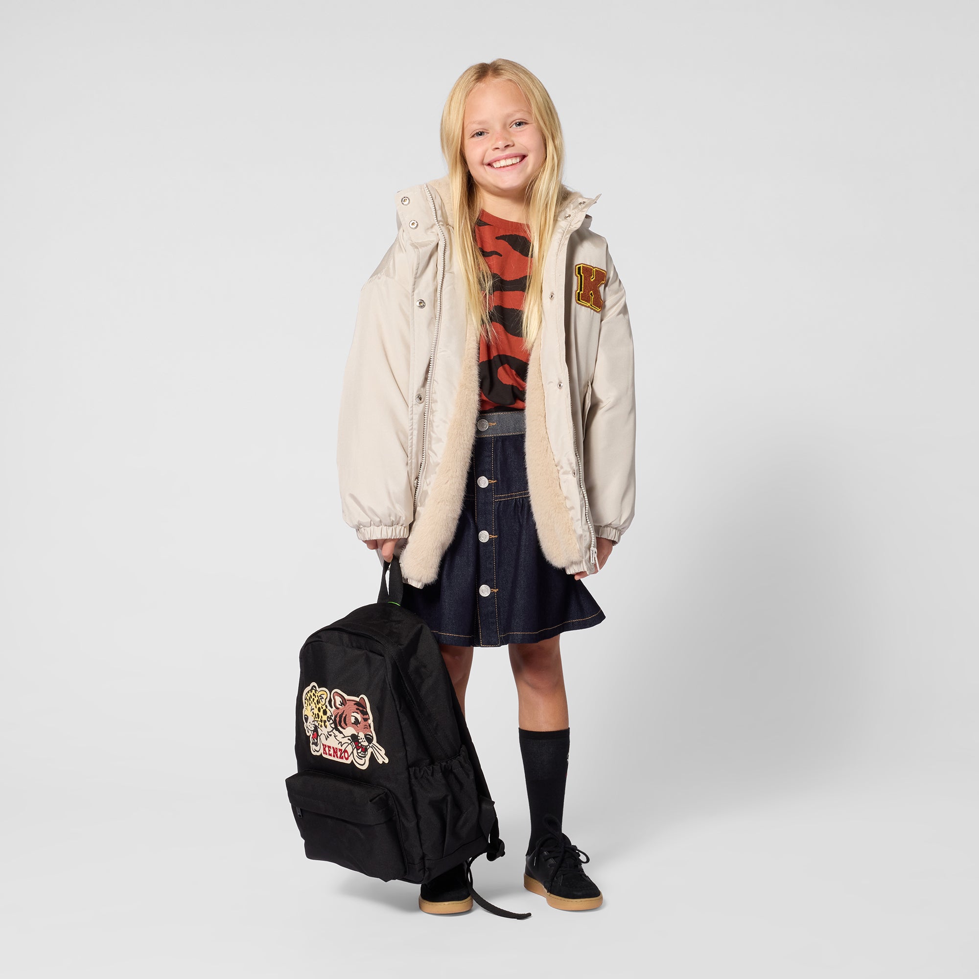 KENZO KIDS Denim Skirt (K61965)