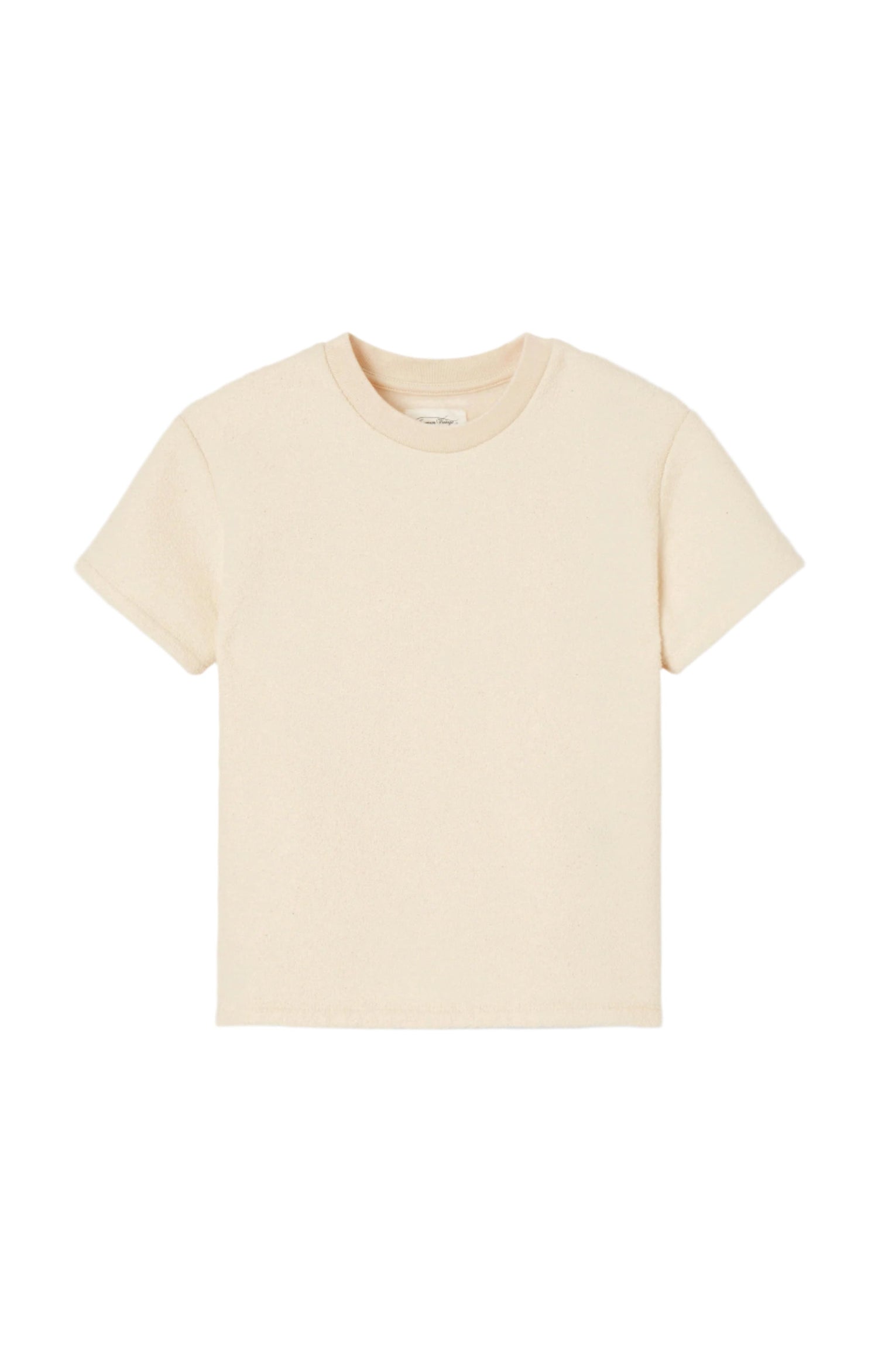 Classic Cotton Crew Neck T-Shirt American Vintage