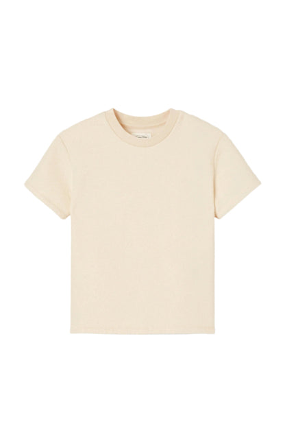 Classic Cotton Crew Neck T-Shirt American Vintage