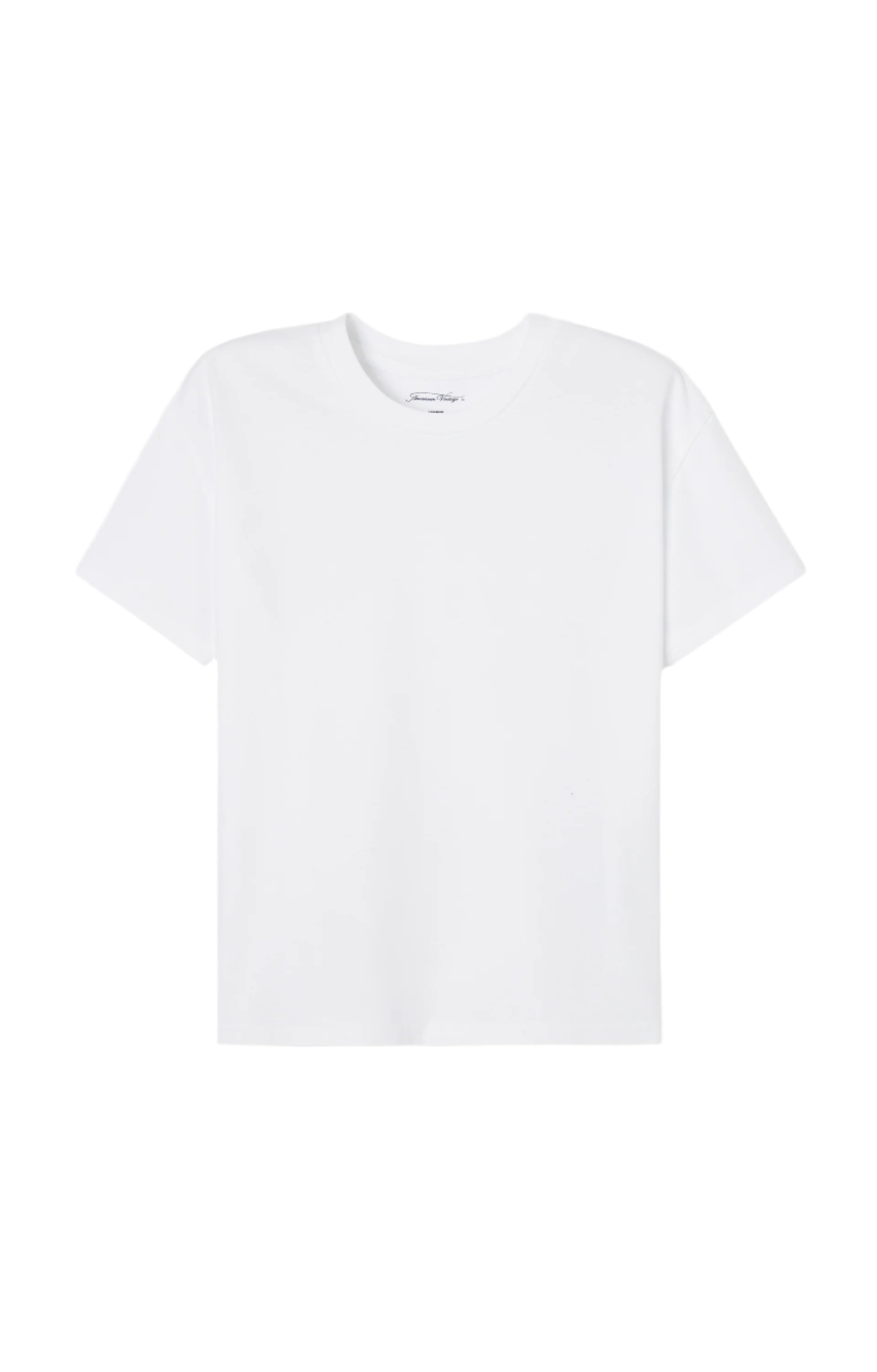 Essential Cotton Crew Neck T-Shirt American Vintage