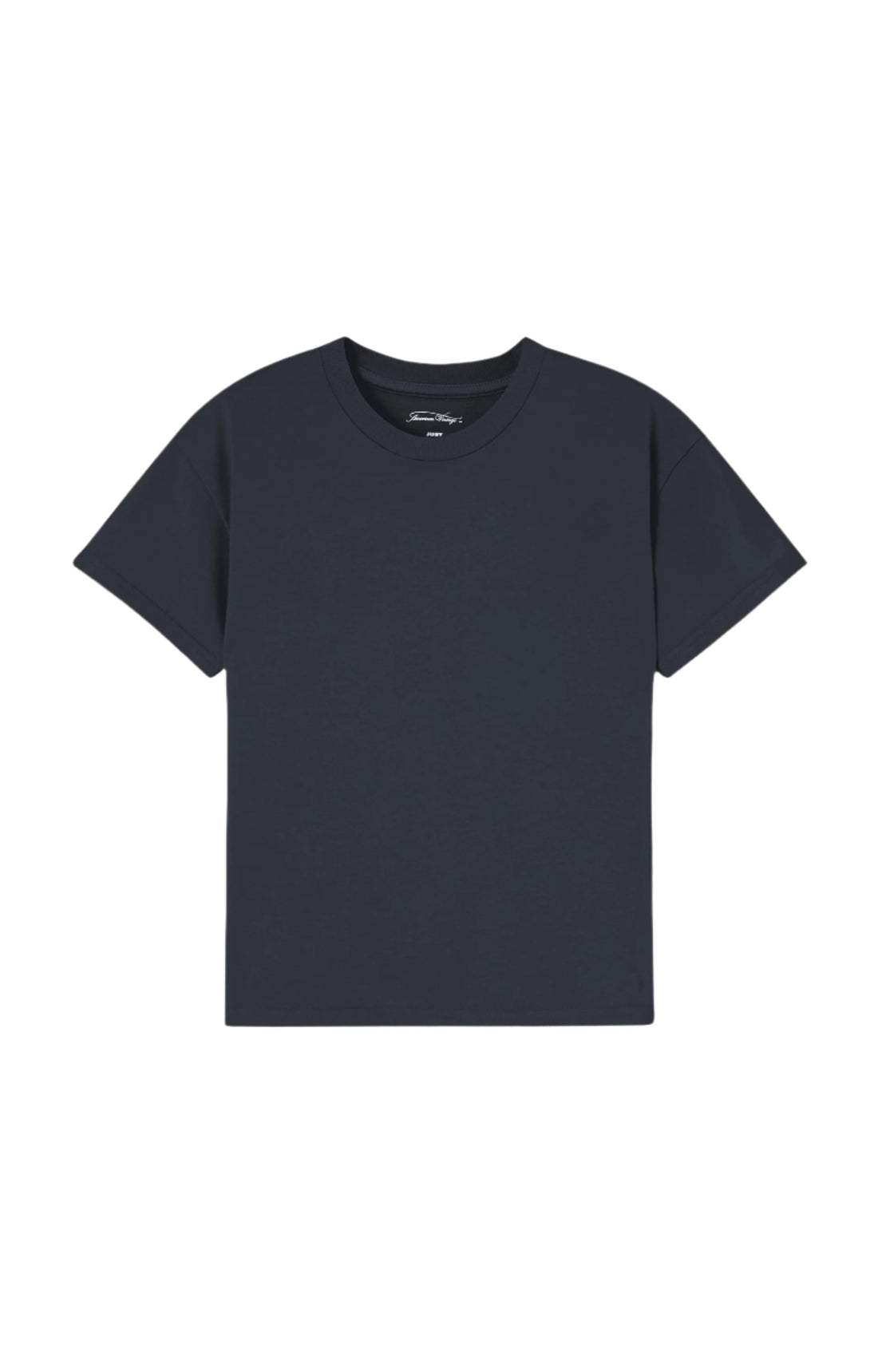 Essential Cotton Crew Neck T-Shirt American Vintage