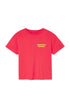 Printed Cotton Crew Neck T-Shirt American Vintage