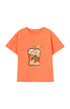 Printed Cotton Crew Neck T-Shirt American Vintage