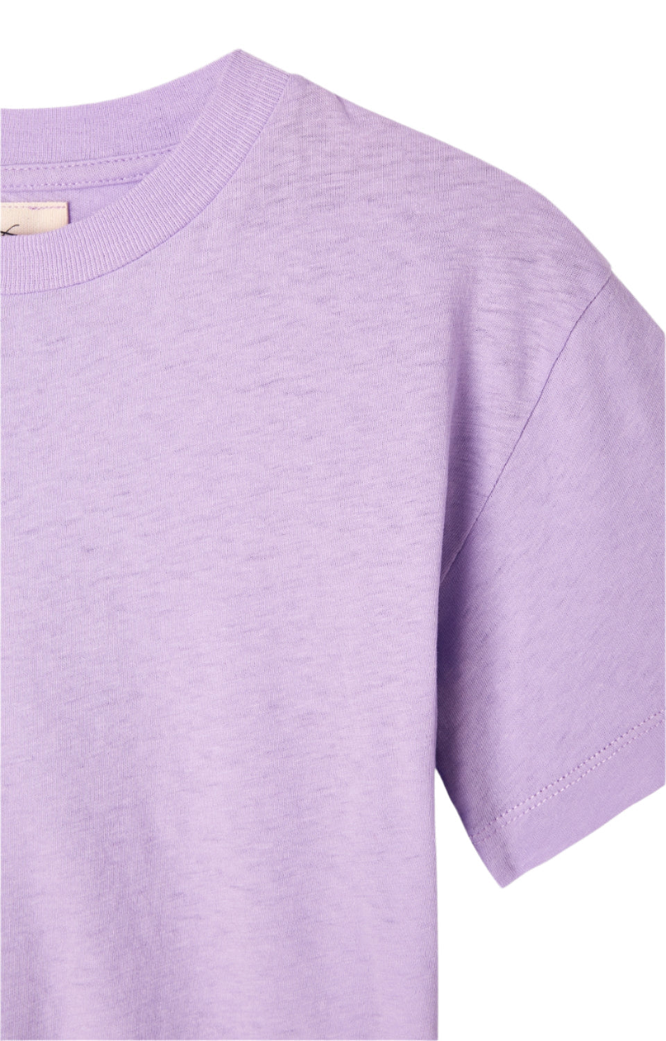 Essential Cotton Neck T-Shirt American Vintage