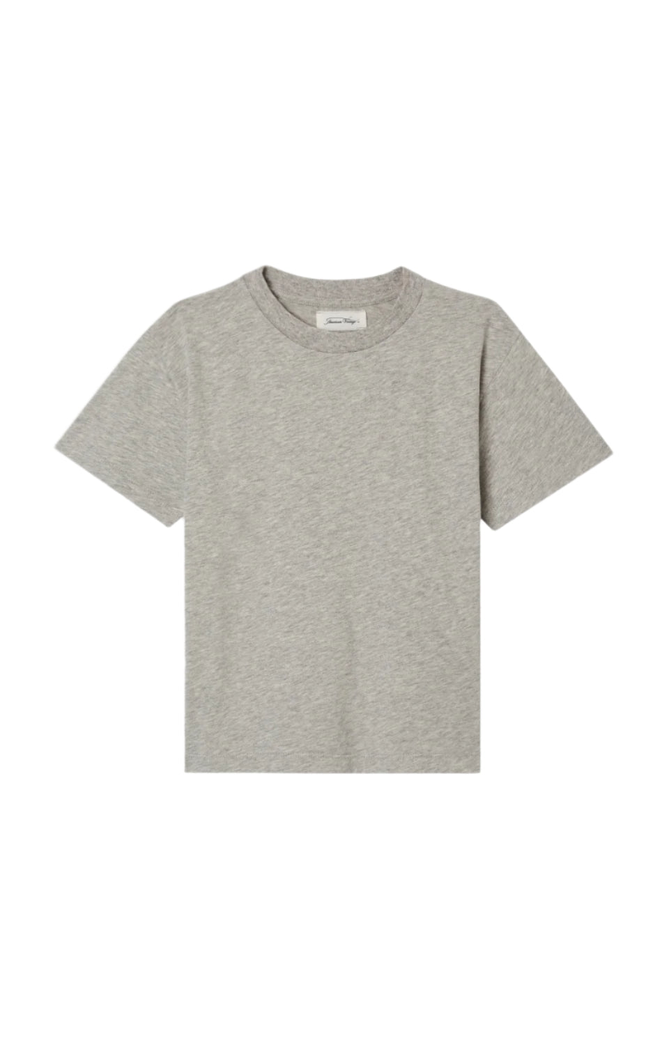 Essential Cotton Neck T-Shirt American Vintage