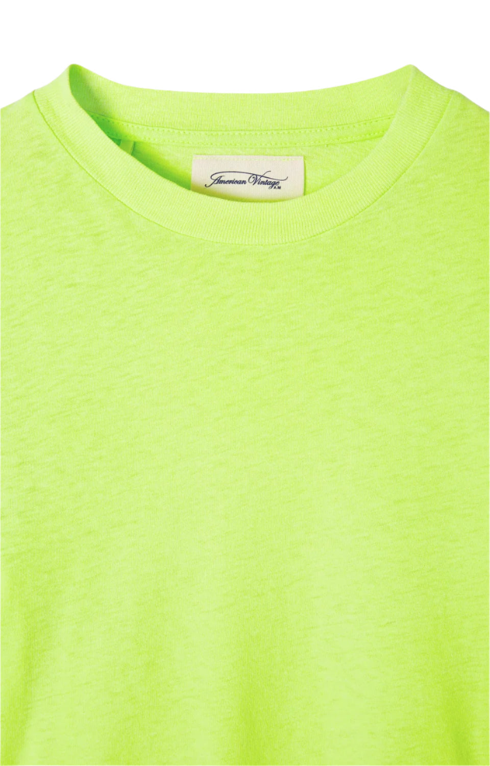 Long-Sleeve Crew Neck T-Shirt American Vintage