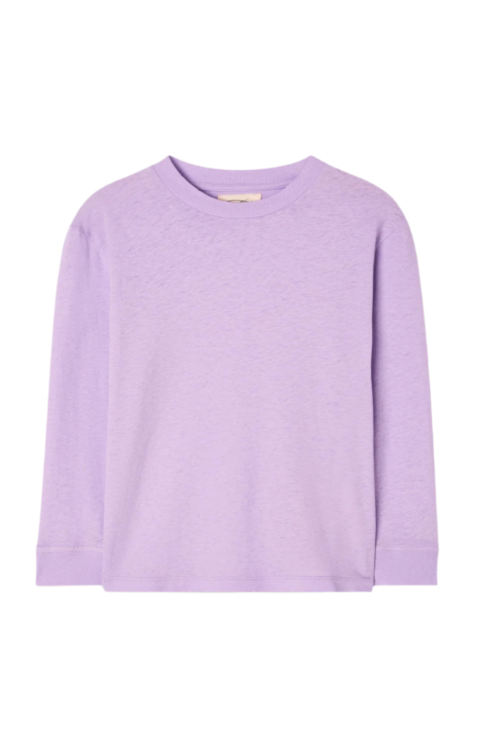 Long-Sleeve Crew Neck T-Shirt American Vintage
