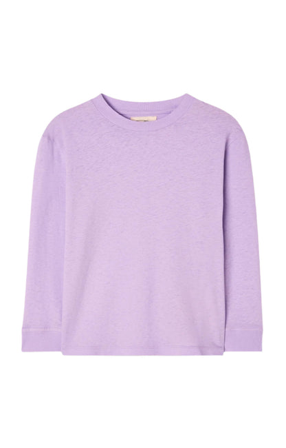 Long-Sleeve Crew Neck T-Shirt American Vintage