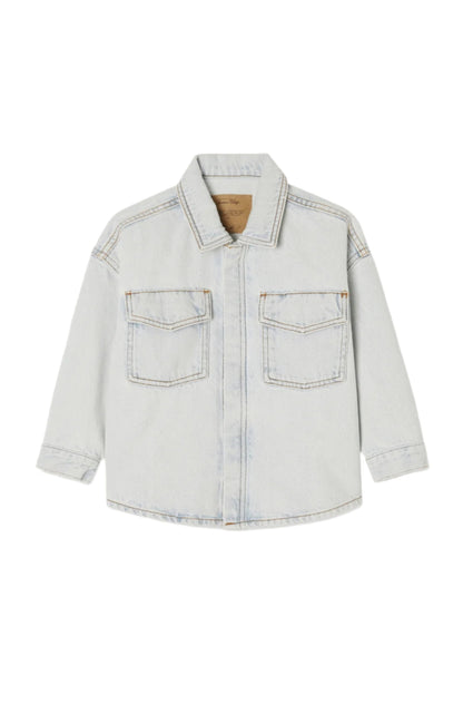 Long-Sleeve Cotton Shirt American Vintage