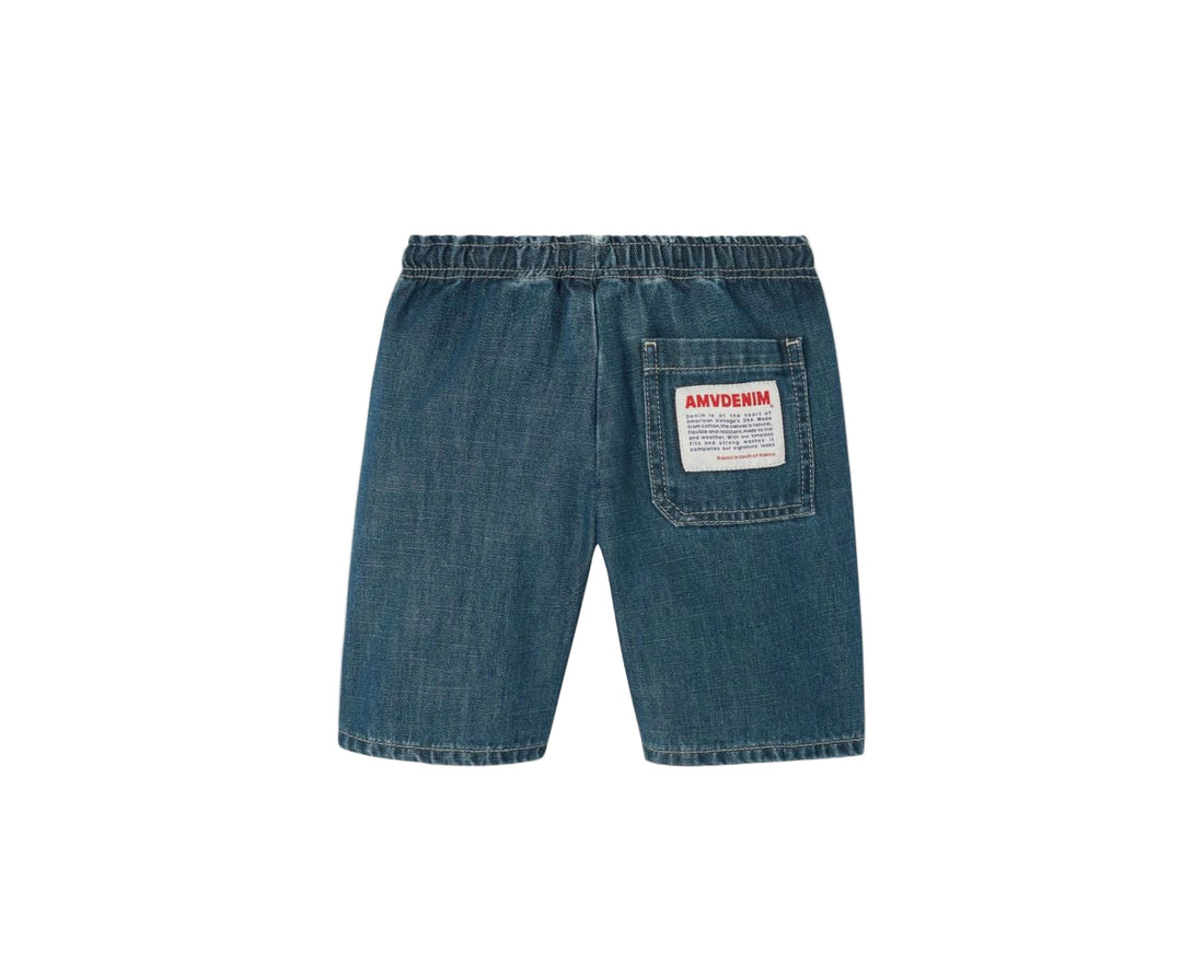 Casual Shorts in Medium Green Cast American Vintage
