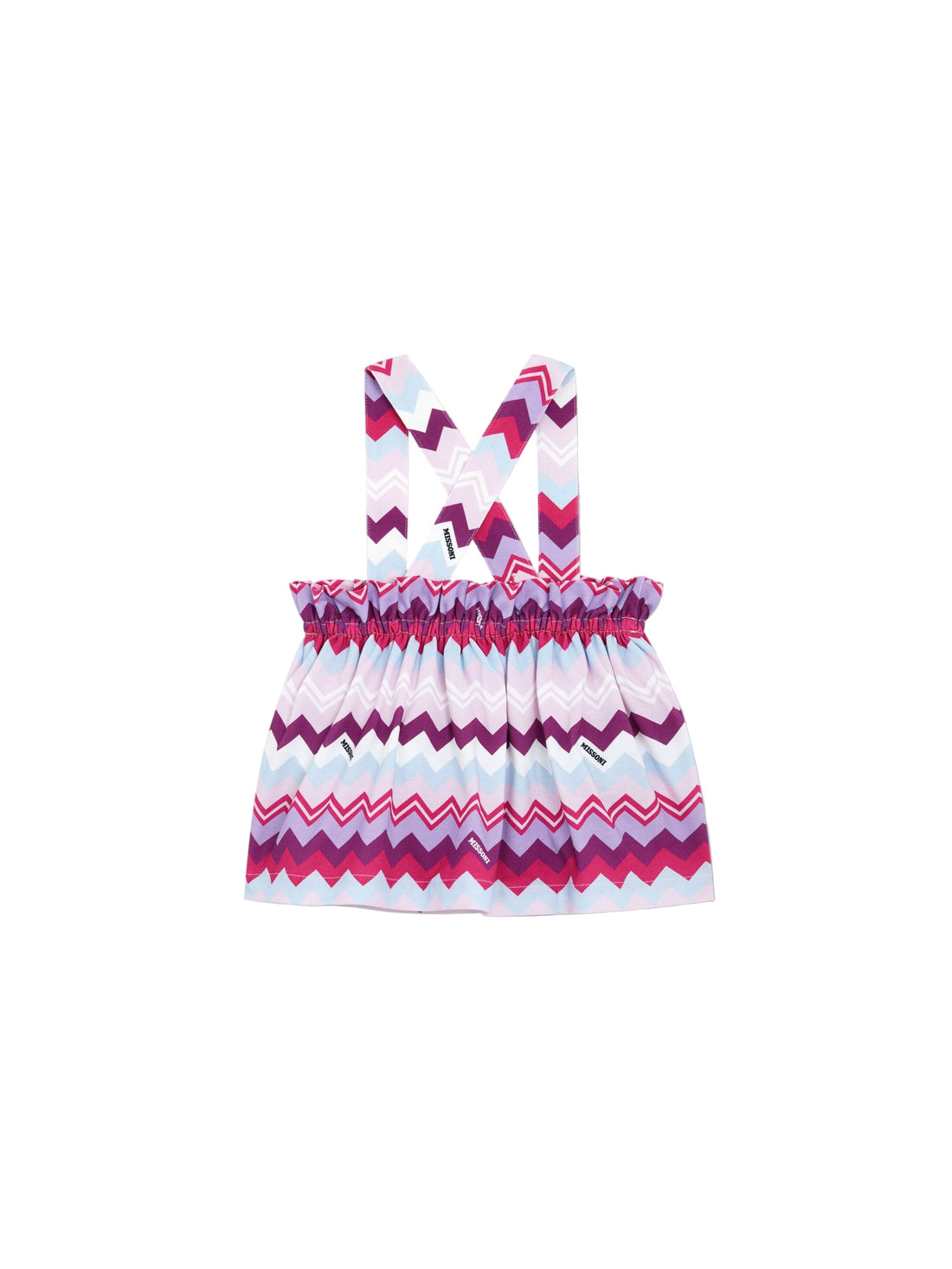 Missoni Toddler Girls Pinafore Dress With Attached Bloomer Missoni