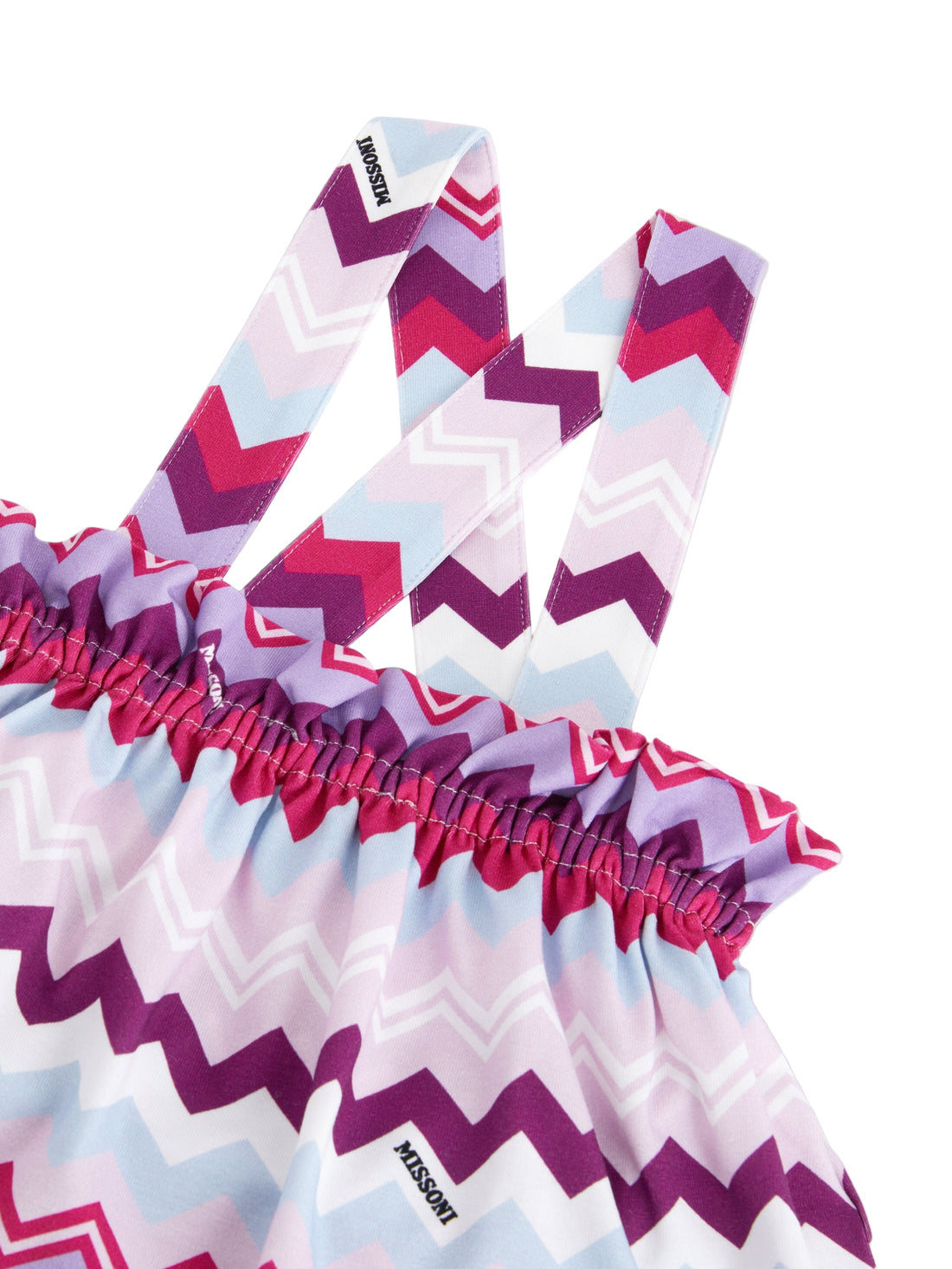 Missoni Toddler Girls Pinafore Dress With Attached Bloomer Missoni