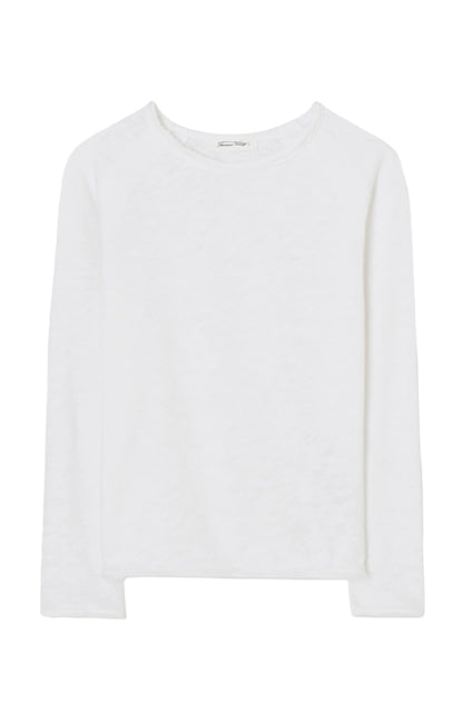 Long-Sleeve Crew Neck T-Shirt American Vintage