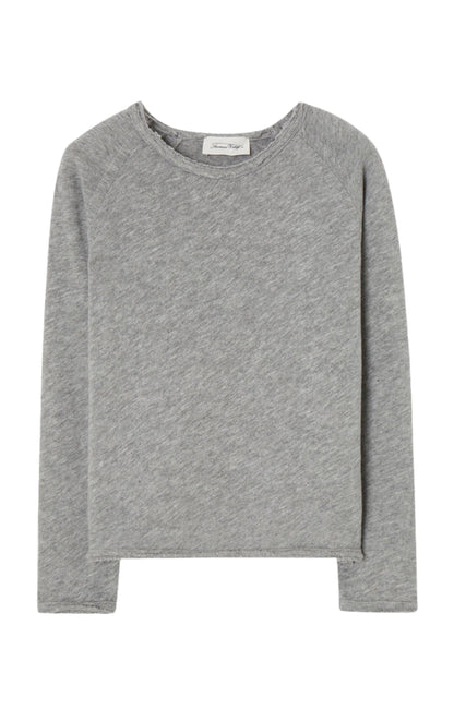 Long-Sleeve Crew Neck T-Shirt American Vintage