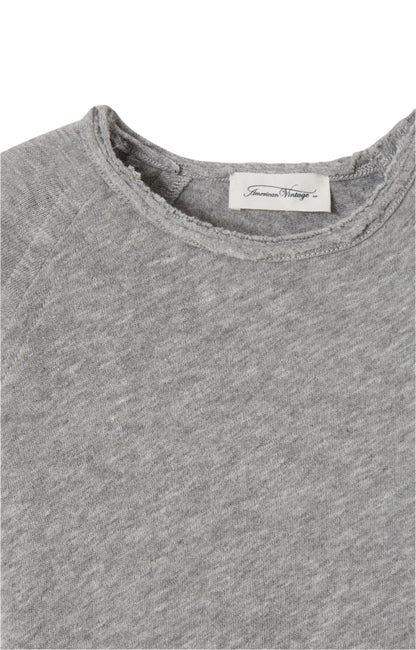 Long-Sleeve Crew Neck T-Shirt American Vintage