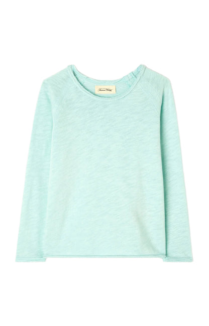 Long-Sleeve Crew Neck T-Shirt American Vintage