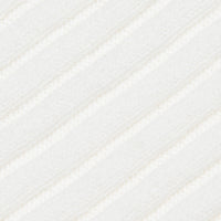 White Ribbed Long Cotton Dress for Kids Mm6 Kid