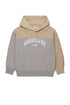 Two-Tone Cotton Hooded Sweatshirt for Kids Mm6 Kid