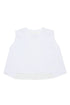 Cotton T-Shirt with Contrast Detail for Kids Mm6 Kid