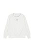 White Cotton Knit Jumper for Kids Mm6 Kid