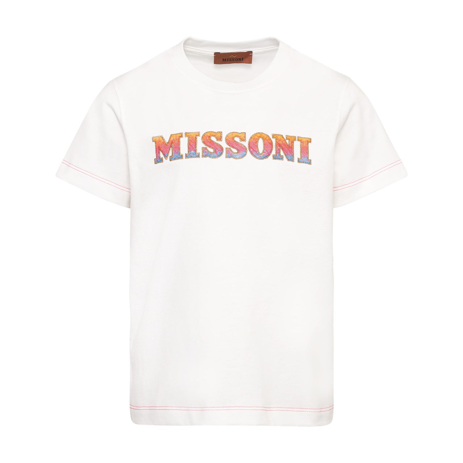 Cotton Tee With Sequence Missoni