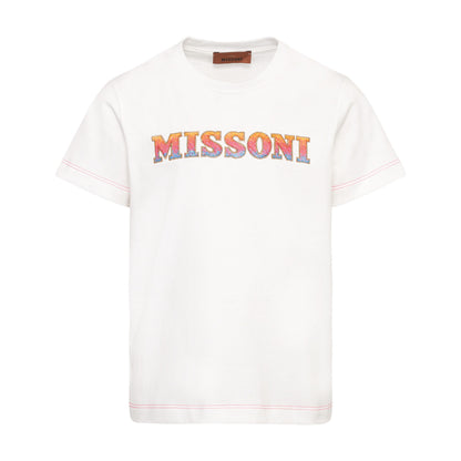 Cotton Tee With Sequence Missoni