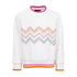 Chevron Embroidered Sweatshirt Missoni