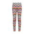 Children’s Chevron-Print Cotton Stretch Leggings Missoni