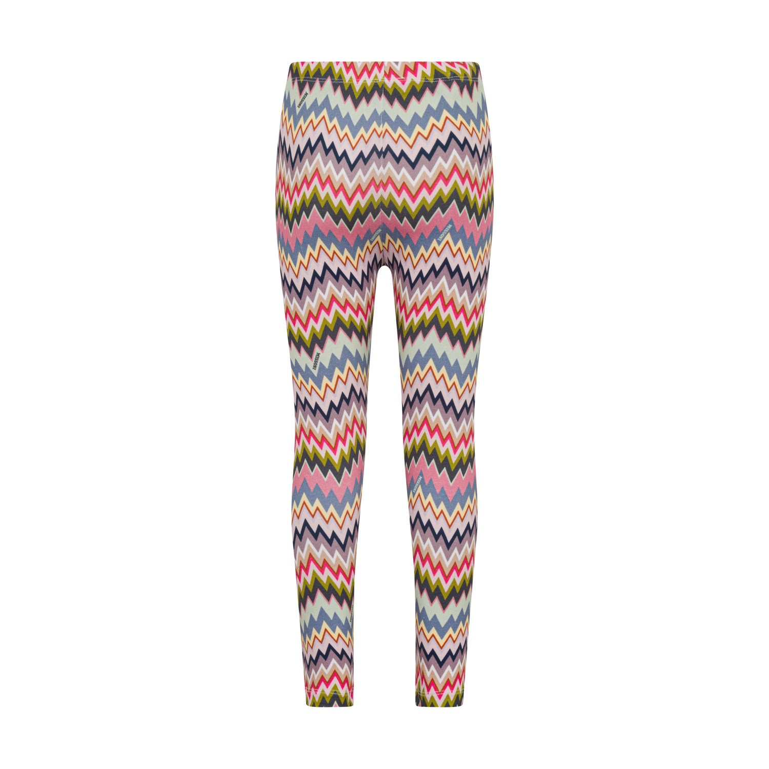 Children’s Chevron-Print Cotton Stretch Leggings Missoni