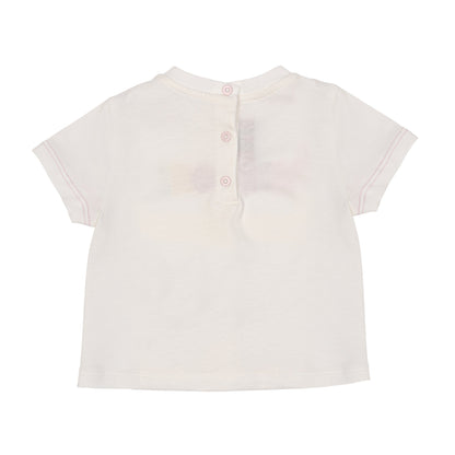 Rainbow Logo Embroidered Knitted Cotton Tee for Toddler Missoni