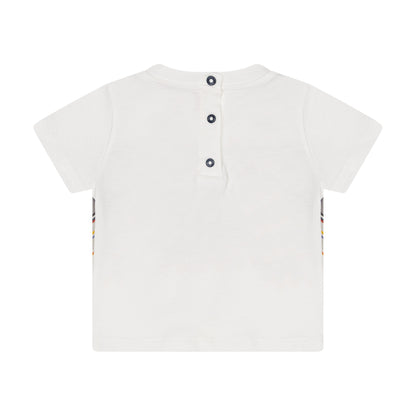 Baby cotton T-shirt with Missoni print Missoni