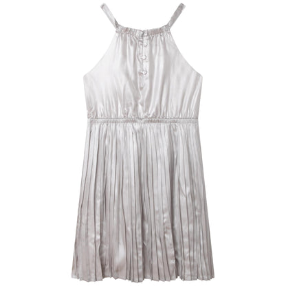 Sleeveless Satin Dress Michael Kors