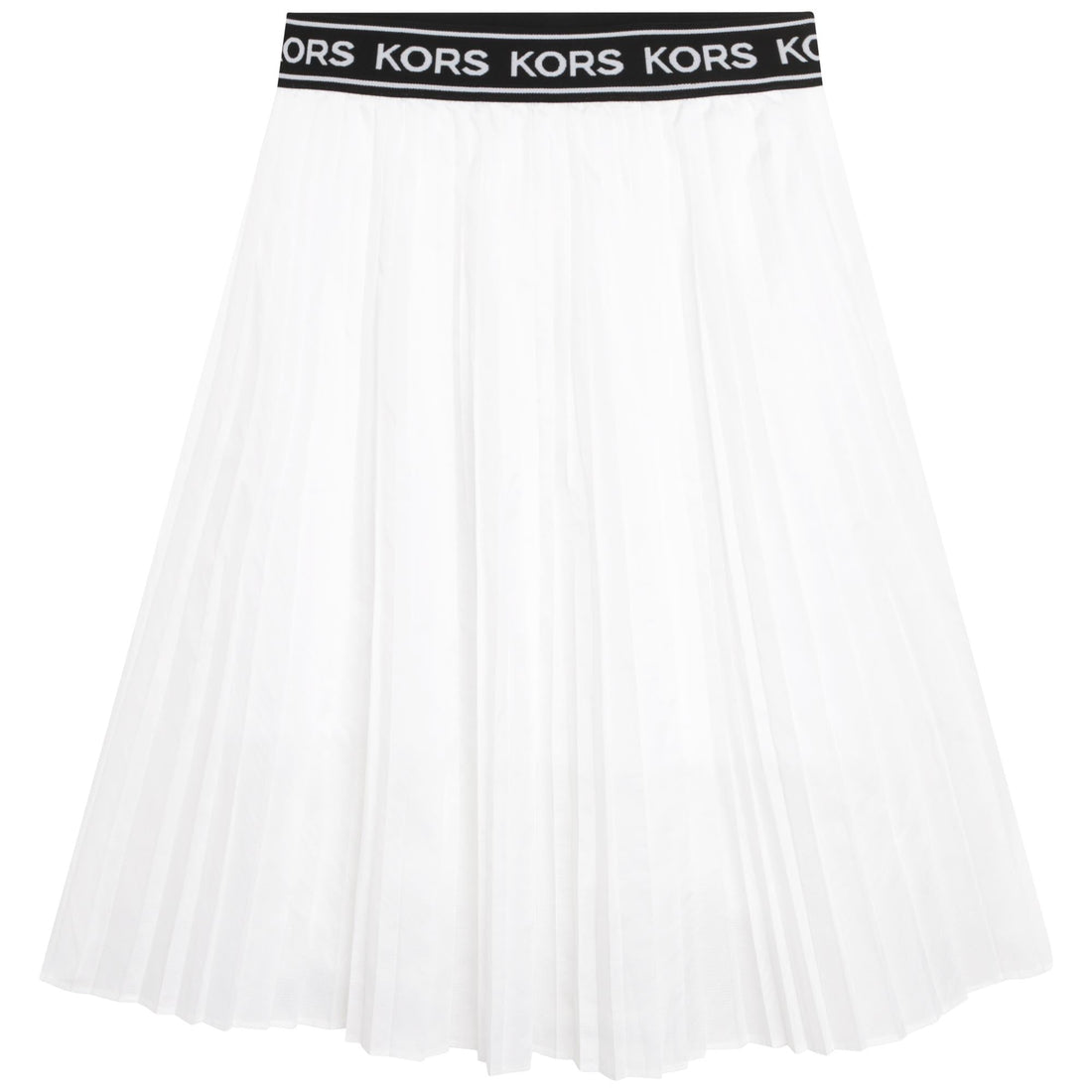 Pleated Skirt With Elastic Waist Michael Kors