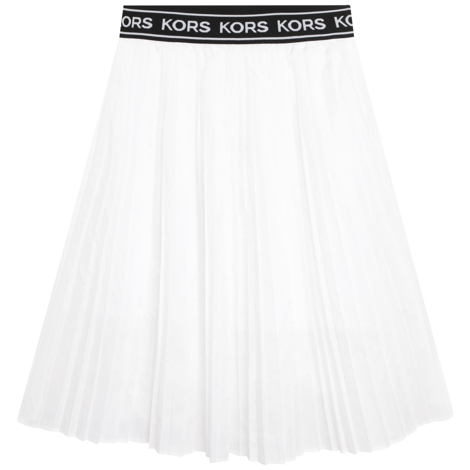 Pleated Skirt With Elastic Waist Michael Kors