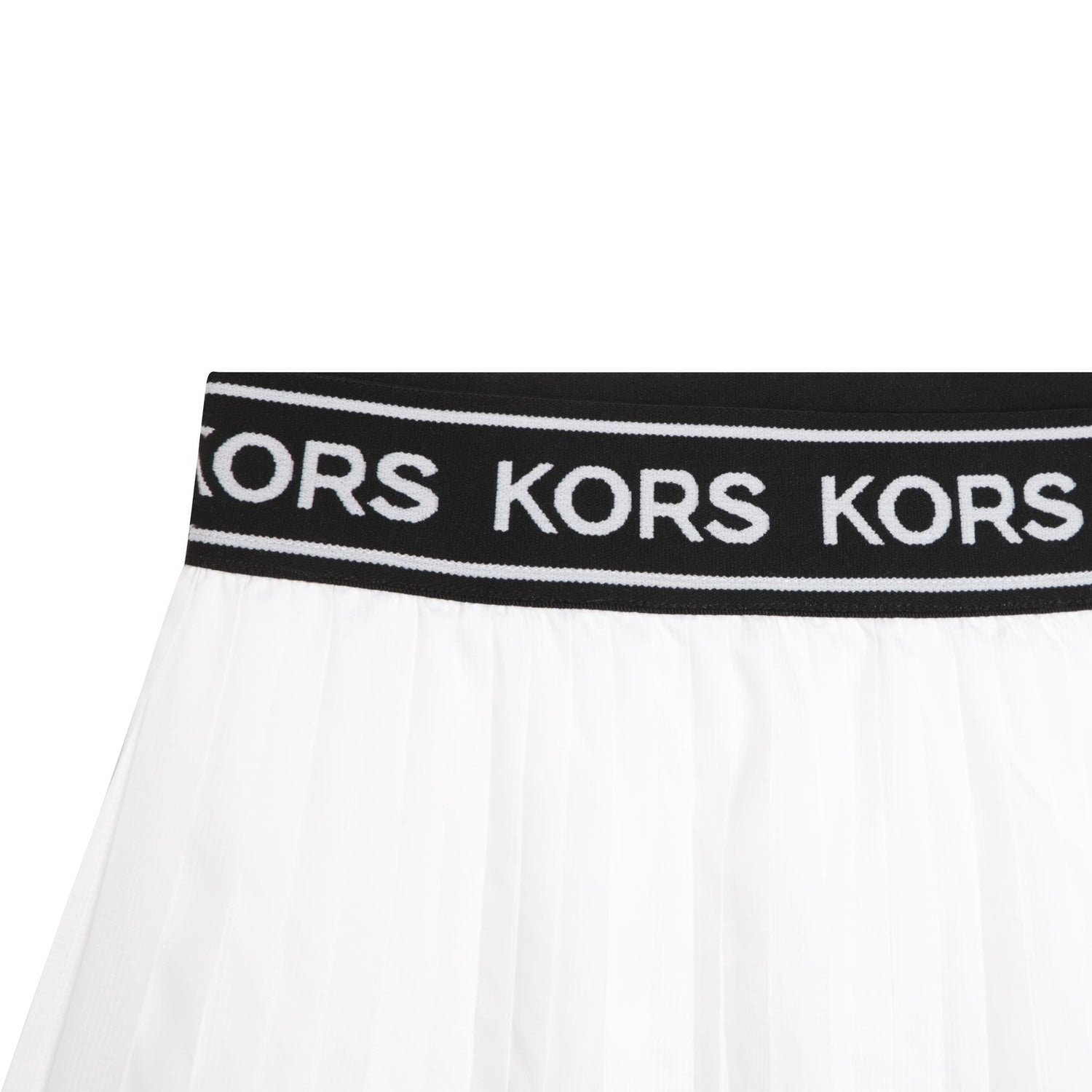 Pleated Skirt With Elastic Waist Michael Kors